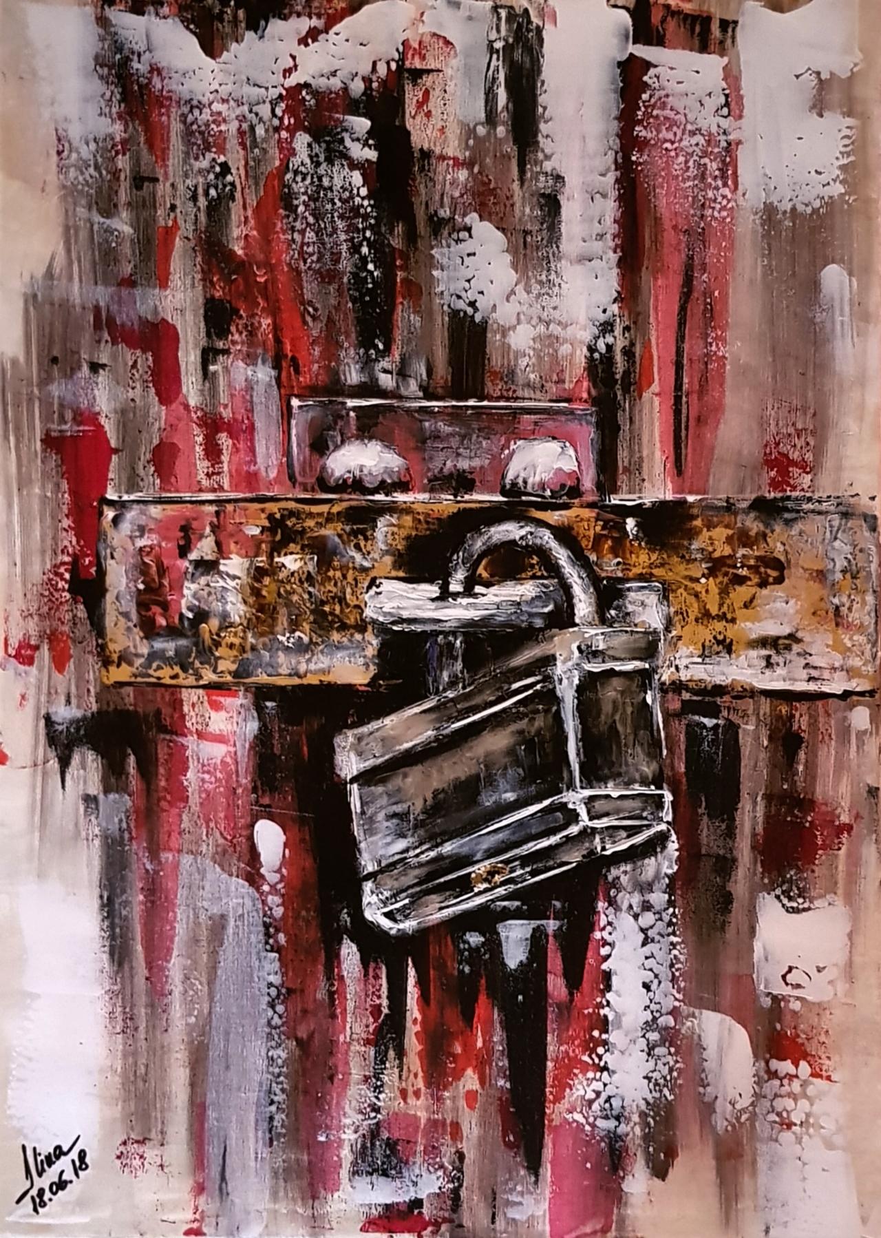 ArteDiAlina.com painting: Forbidden desire